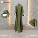 Code: 2502 Deep Olive by Dubai Borka Mart