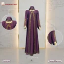 Amirah Deep Maroon