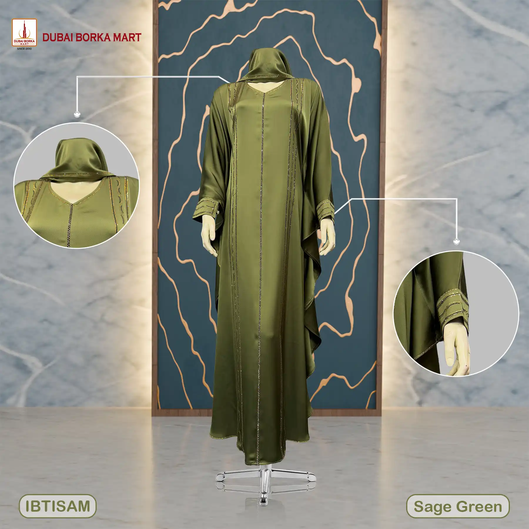 Ibtisam Sage Green