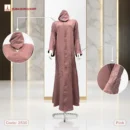 Dubai Arrowa Fabrics Handmade Karchupi Work Borka Code: 2530, Pink