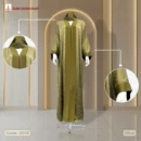 Premium Summer Friendly Jackets Fabrics Borka - Code:2559, Olive