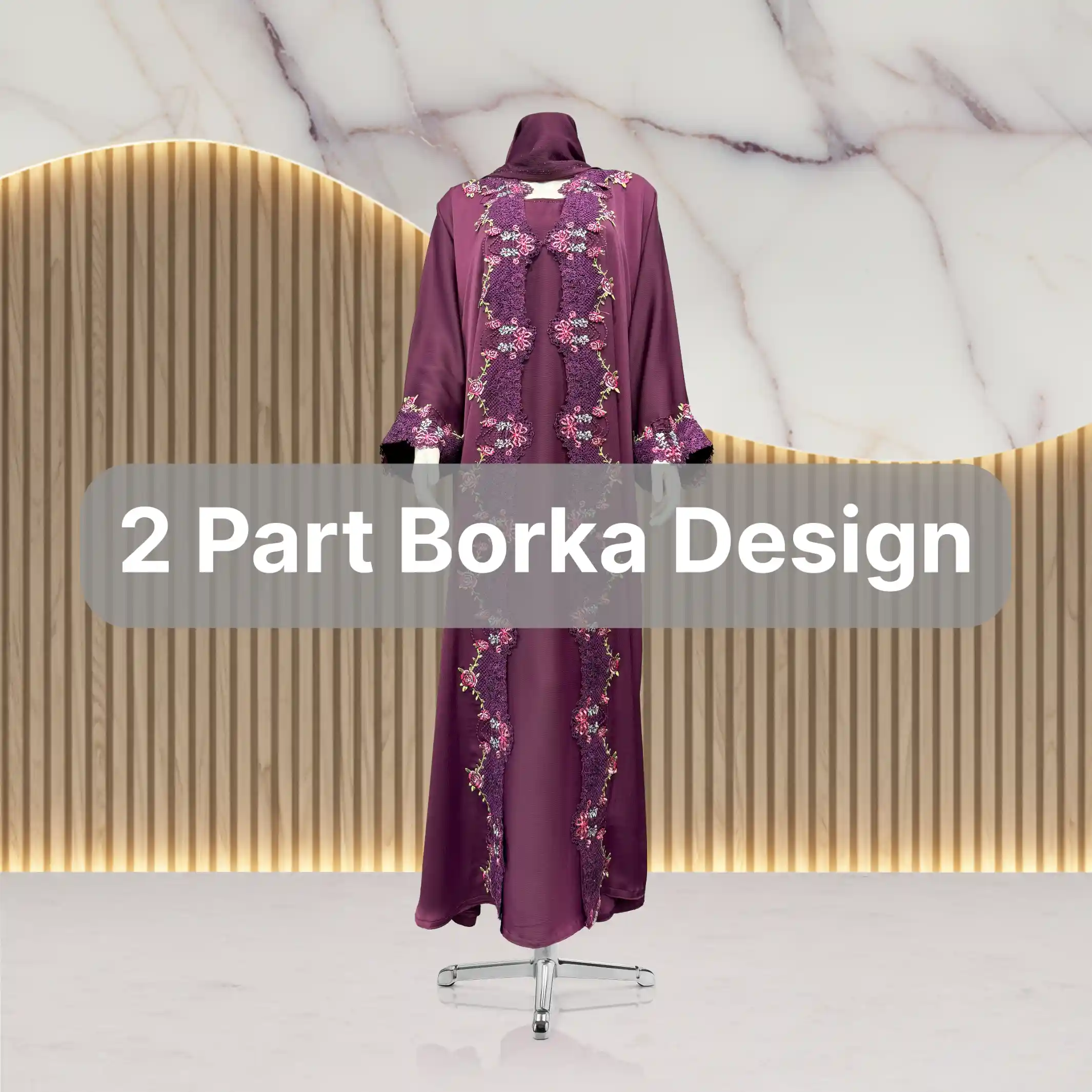 2 Part Borka Design