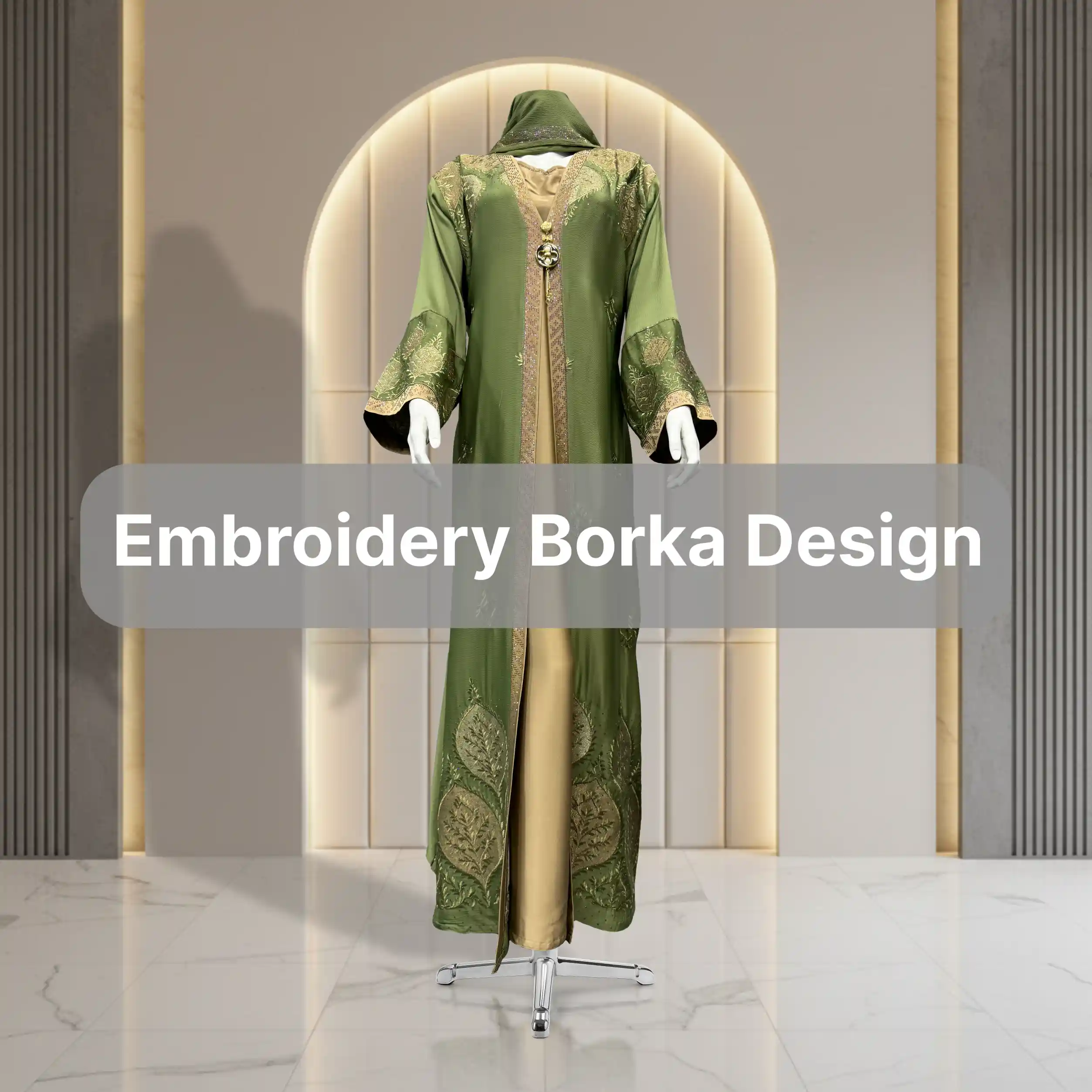 Embroidery Borka Design