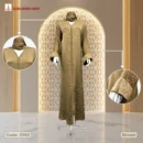 brown borka design, code 2565 dubai borka mart