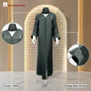 deep sea green borka design code 2565 dubai borka mart